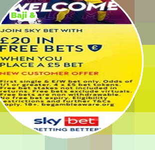 Baji bet signup offer